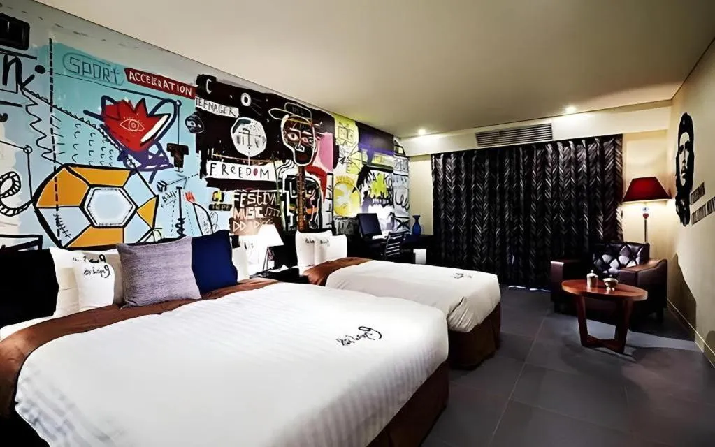 Bed in Hotel Boutique 9