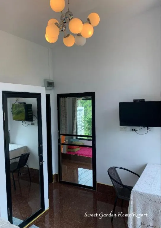 Bed in Sweet Garden Home Resort