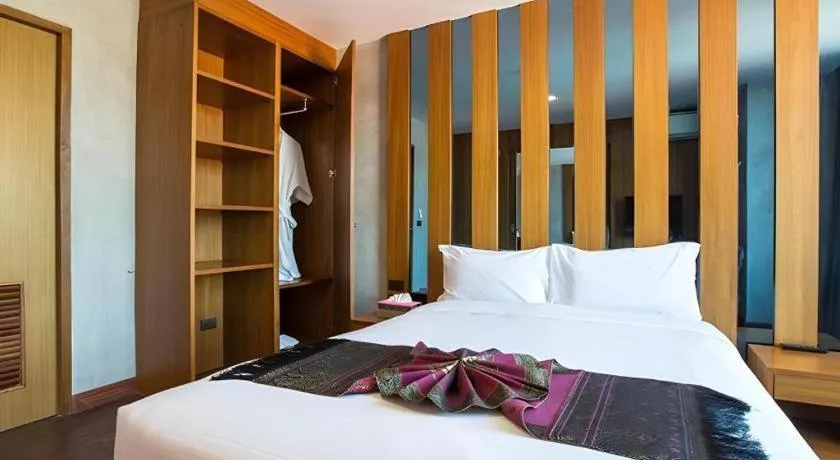 Bed in B2 Udon Thani Boutique and Budget Hotel