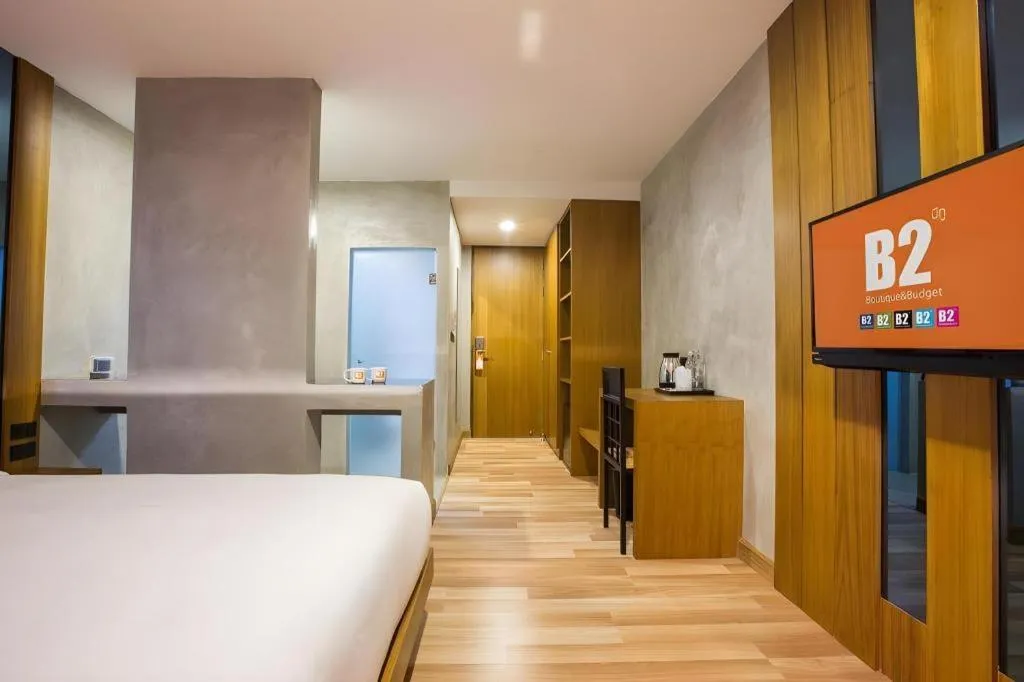 Bed in B2 Udon Thani Boutique and Budget Hotel