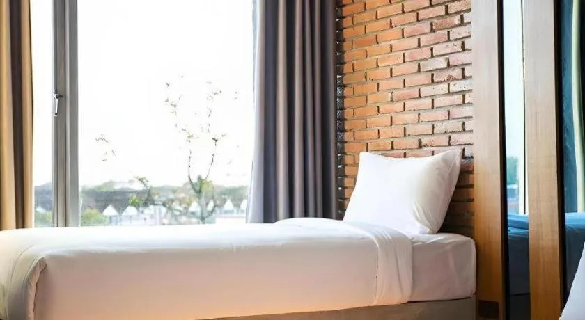 Bed in B2 Udon Thani Boutique and Budget Hotel