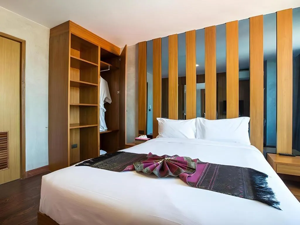 Bed in B2 Udon Thani Boutique and Budget Hotel