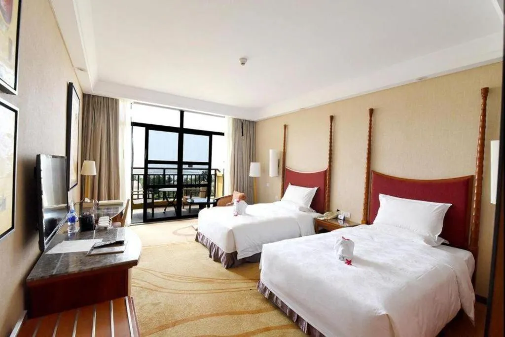Bed in Ocean Spring Metropark Hotel Zhuhai