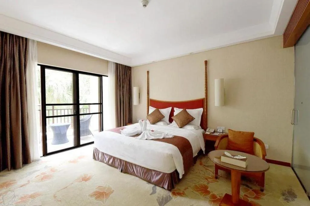 Bed in Ocean Spring Metropark Hotel Zhuhai