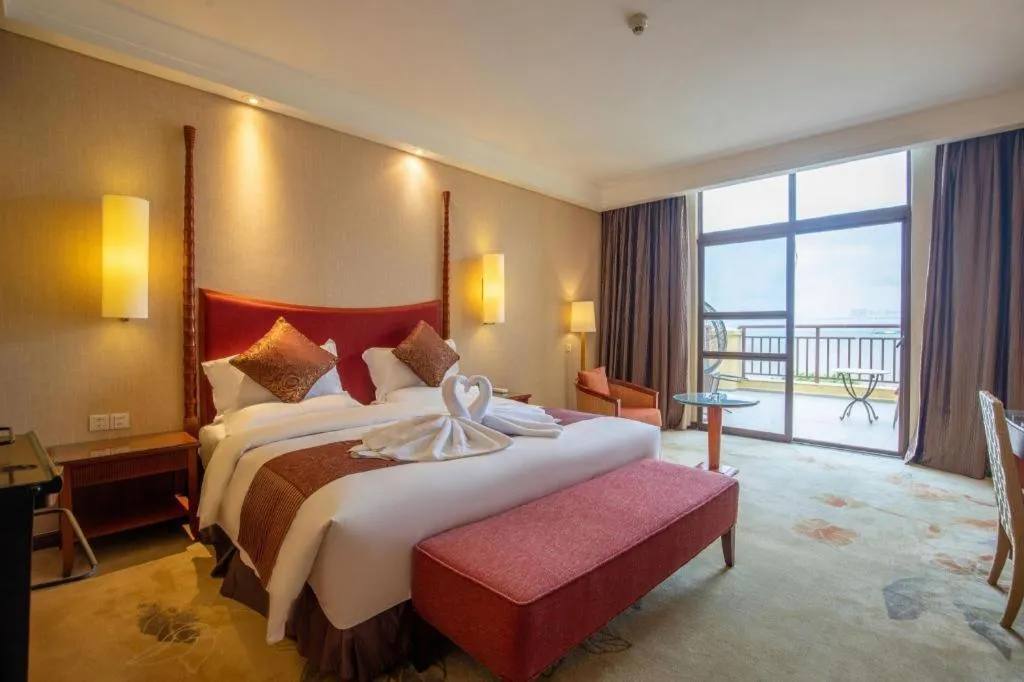 Bed in Ocean Spring Metropark Hotel Zhuhai