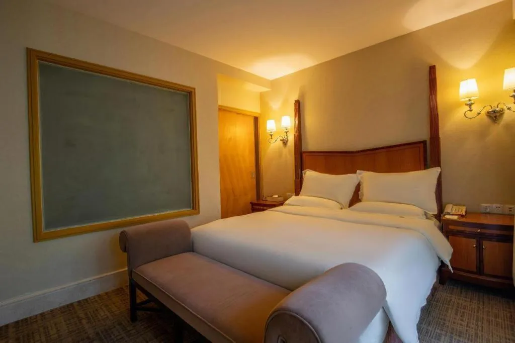 Bed in Ocean Spring Metropark Hotel Zhuhai