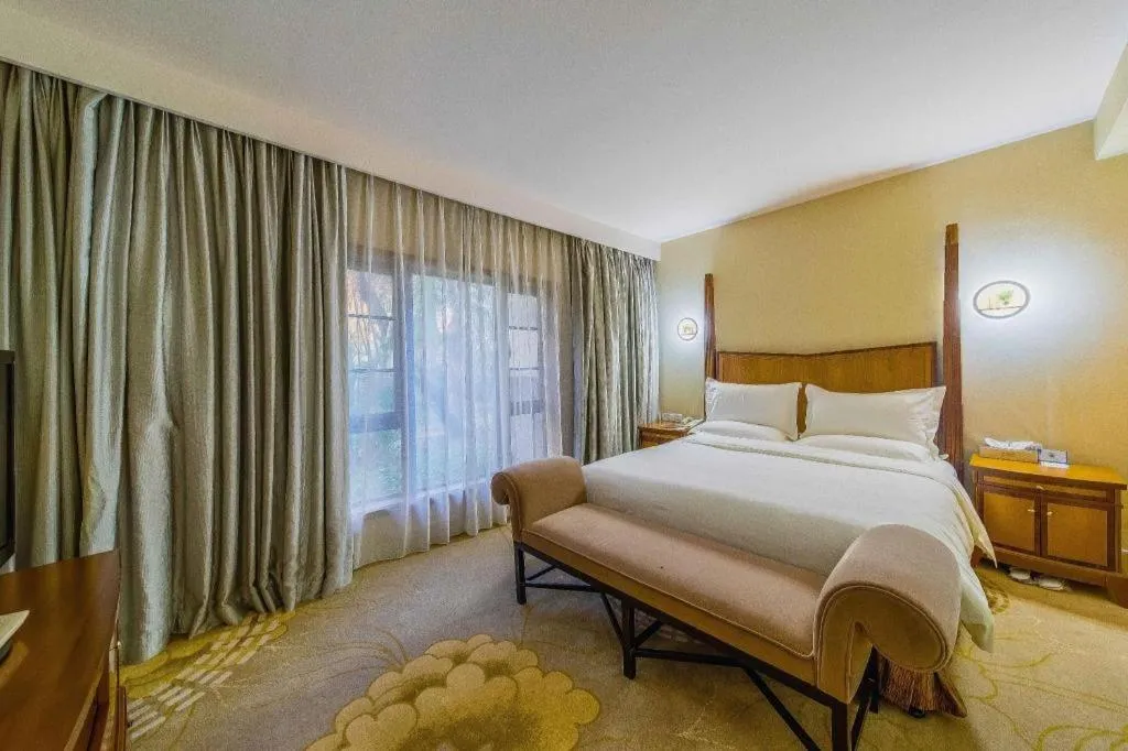 Bed in Ocean Spring Metropark Hotel Zhuhai