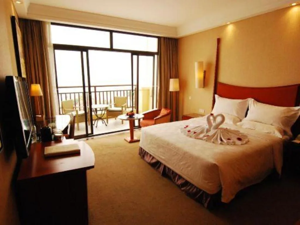 Bed in Ocean Spring Metropark Hotel Zhuhai