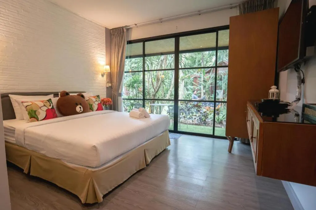 Bed in Khao Yai Paradise on Earth