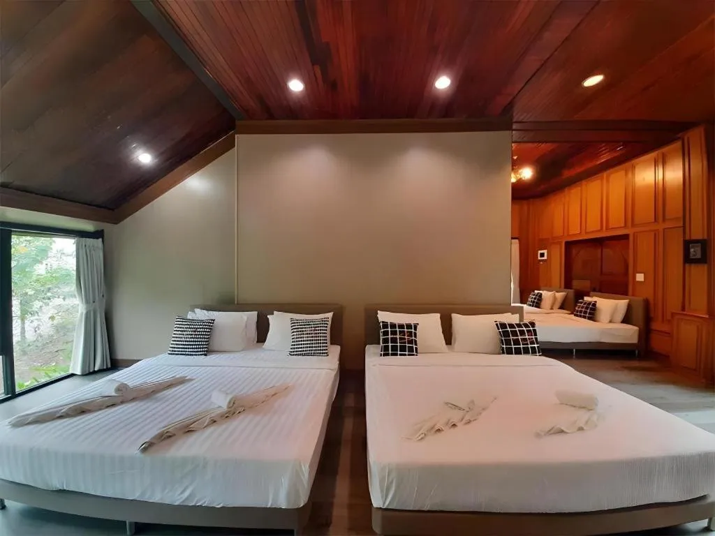 Bed in Khao Yai Paradise on Earth