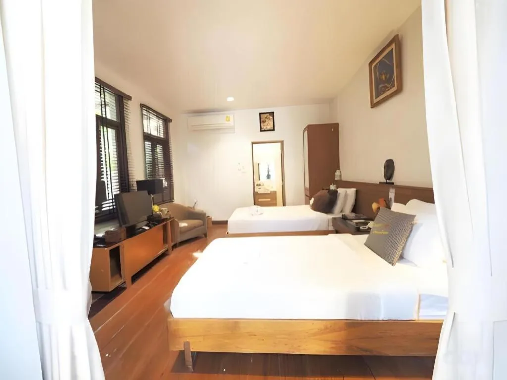 Bed in Khao Yai Paradise on Earth