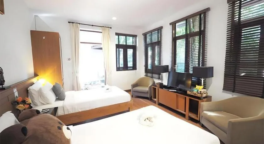 Bed in Khao Yai Paradise on Earth