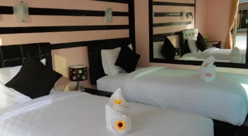 Bed in Love You Resort