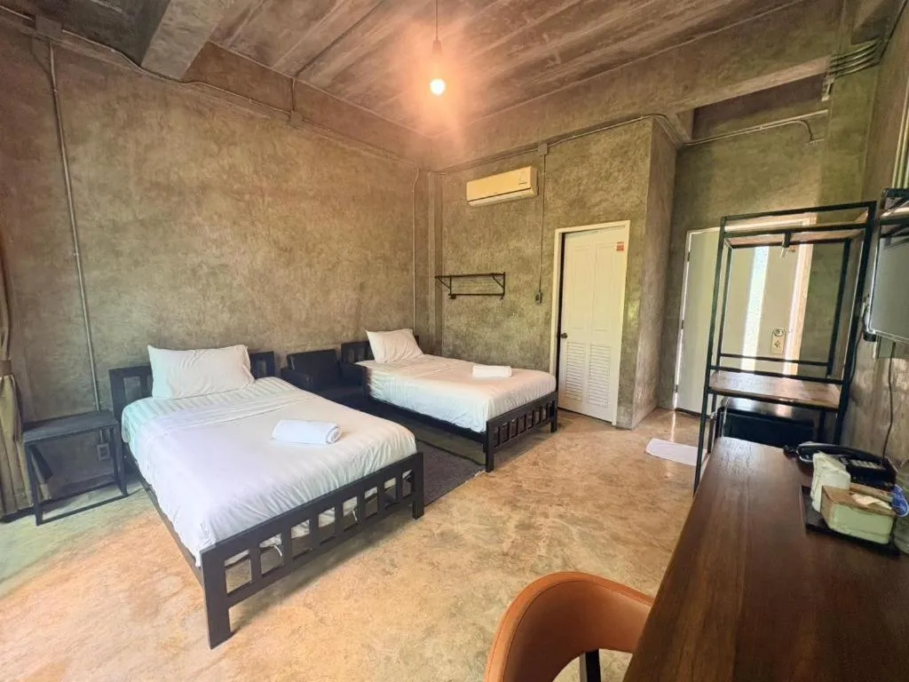 Bed in Ma-Kham Forest Resort