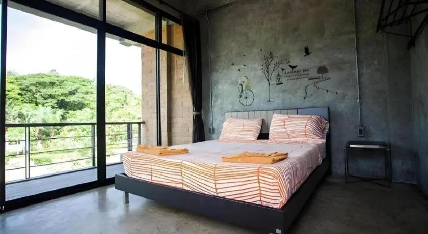 Bed in Ma-Kham Forest Resort