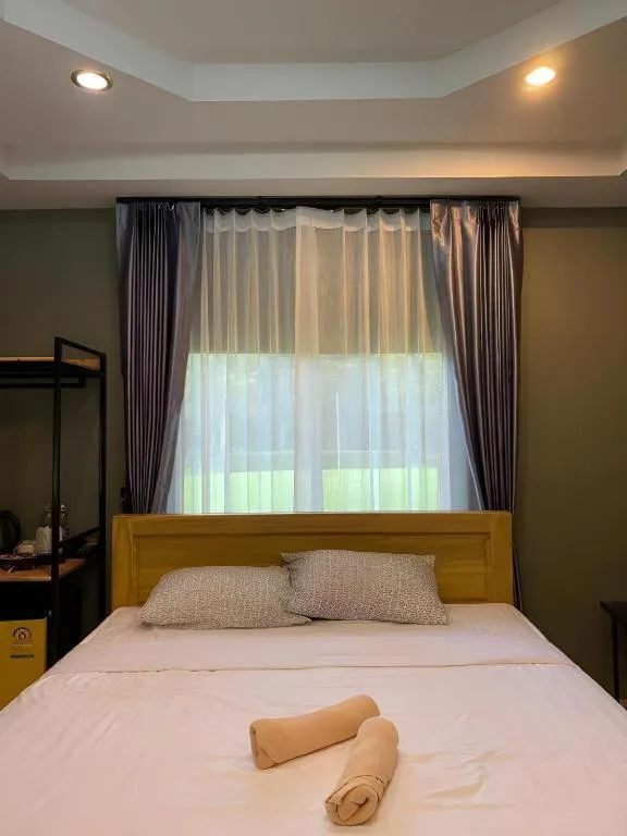Bed in Ma-Kham Forest Resort