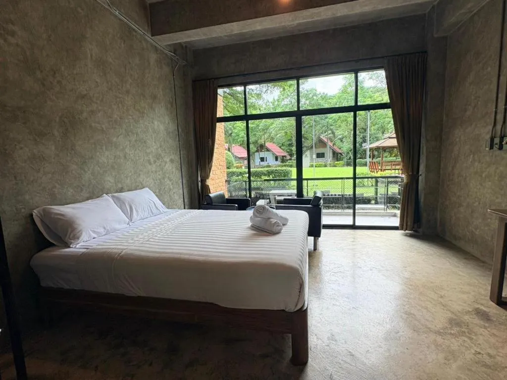 Bed in Ma-Kham Forest Resort