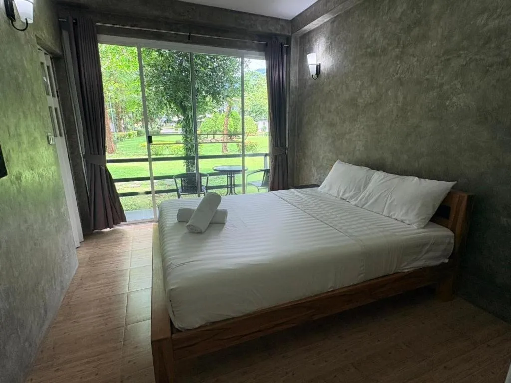 Bed in Ma-Kham Forest Resort