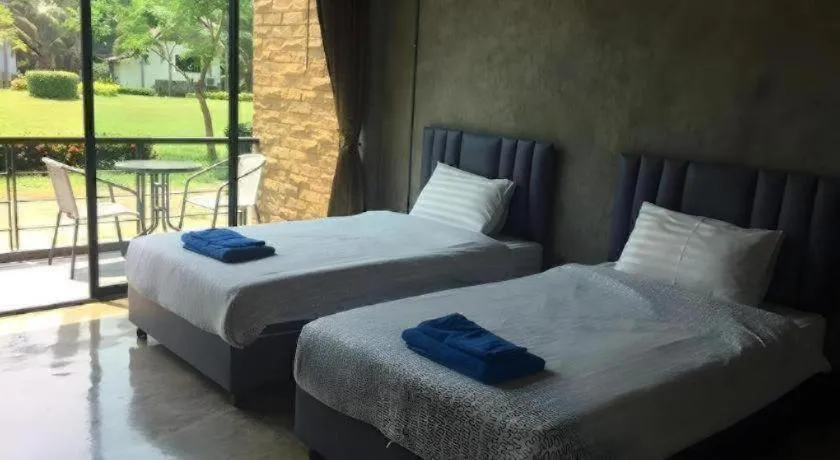 Bed in Ma-Kham Forest Resort
