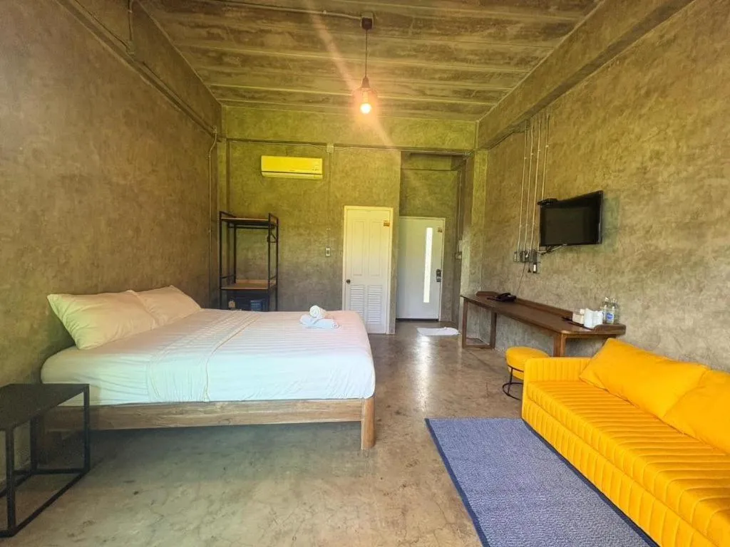 Bed in Ma-Kham Forest Resort