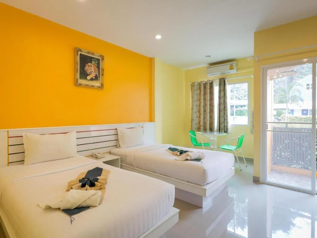 Bed in Holland Resort Phuket