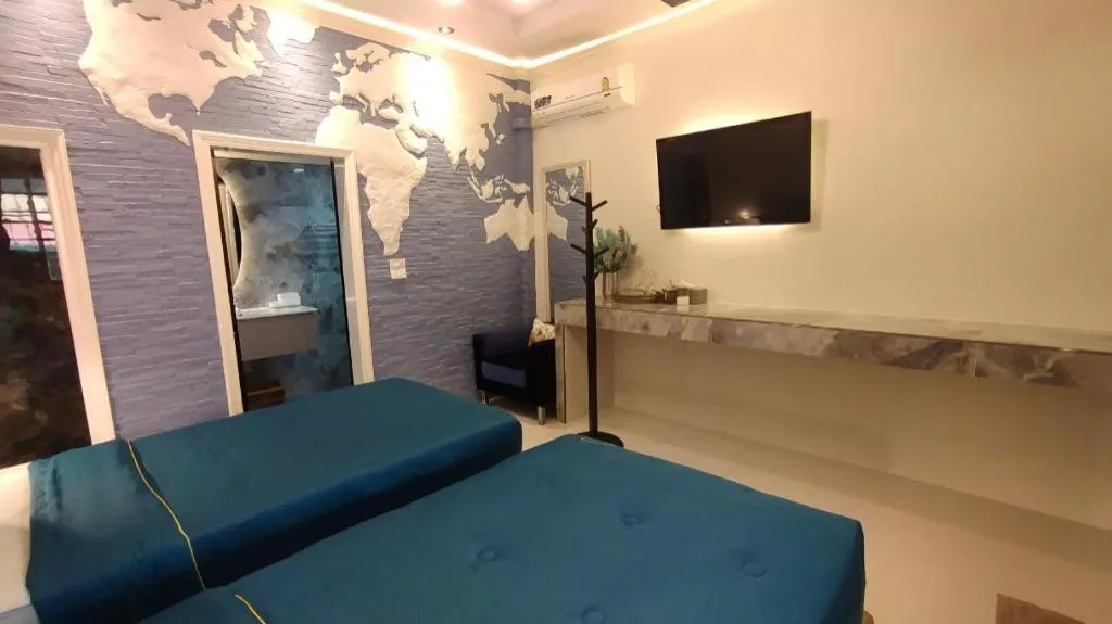 Bed in Palm Sweet Hotel