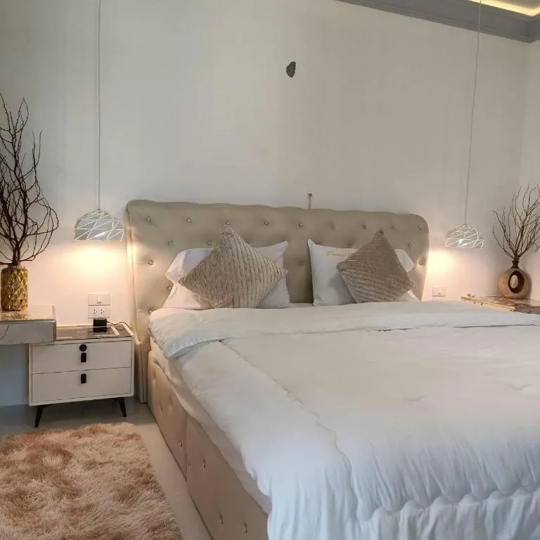 Bed in Palm Sweet Hotel