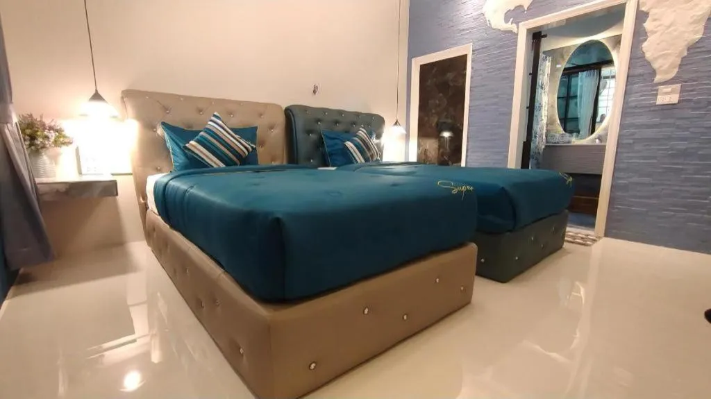 Bed in Palm Sweet Hotel