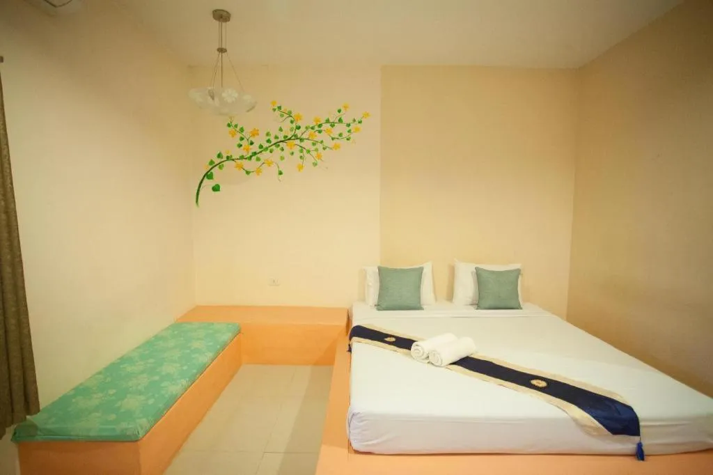 Bed in Mittraphap Resort