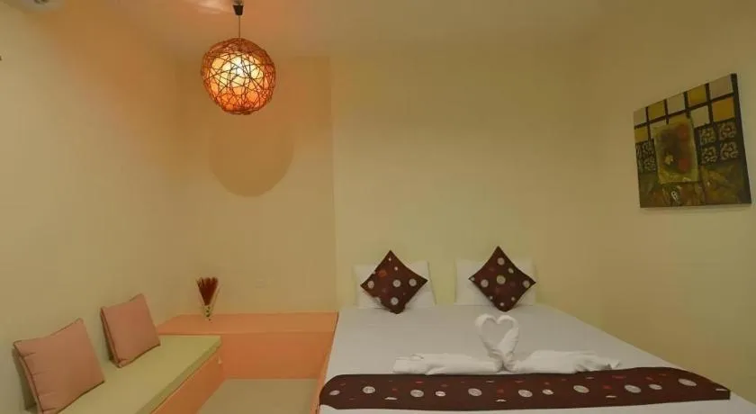 Bed in Mittraphap Resort