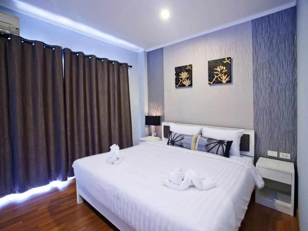 Bed in I Style Hua Hin Hotel