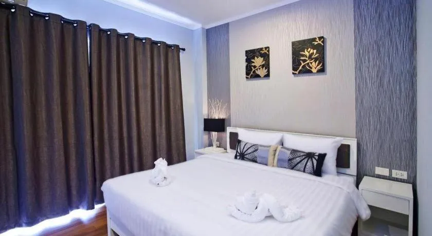 Bed in I Style Hua Hin Hotel