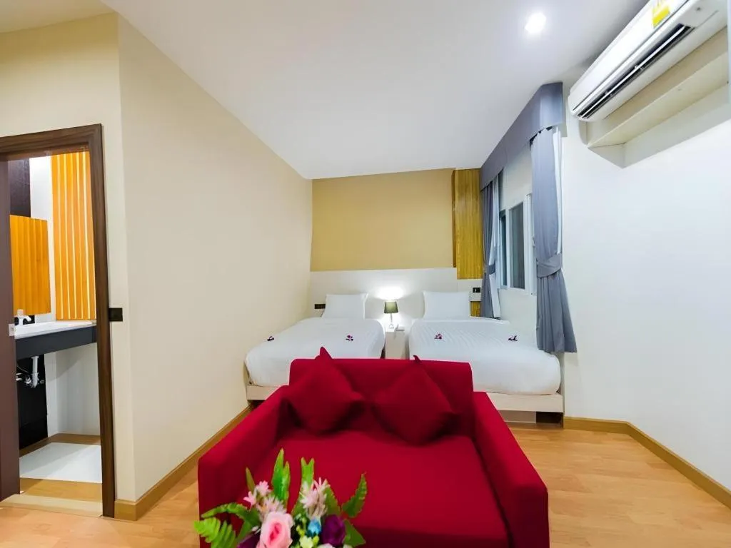 Bed in GT Residence Hotel