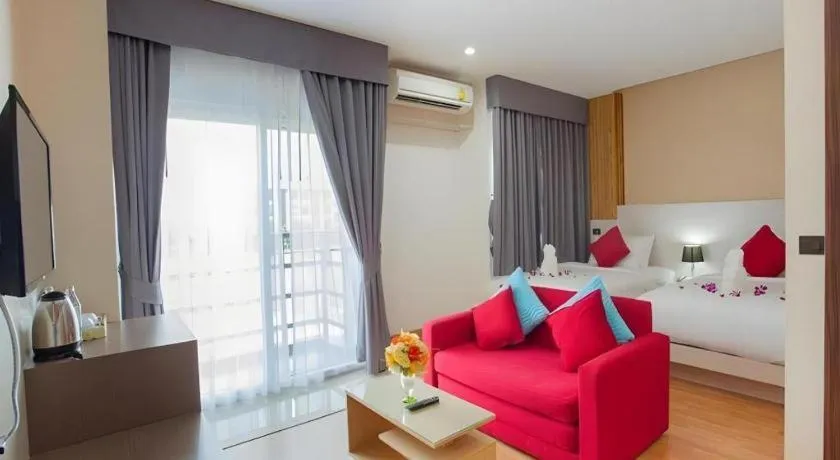 Bed in GT Residence Hotel