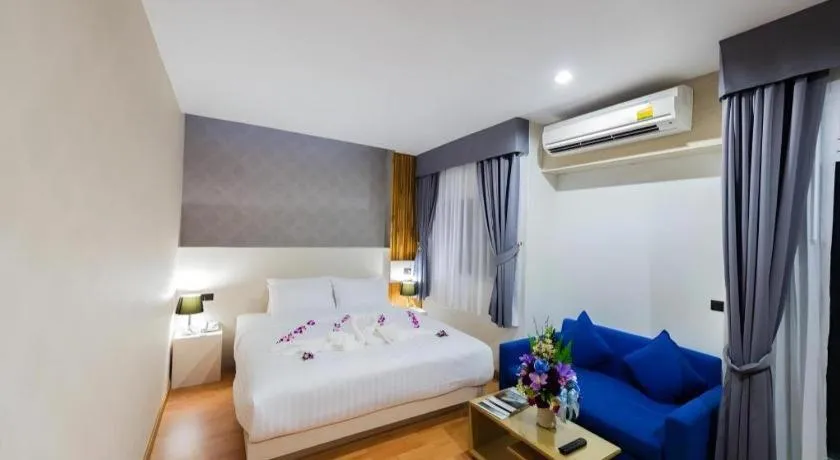 Bed in GT Residence Hotel