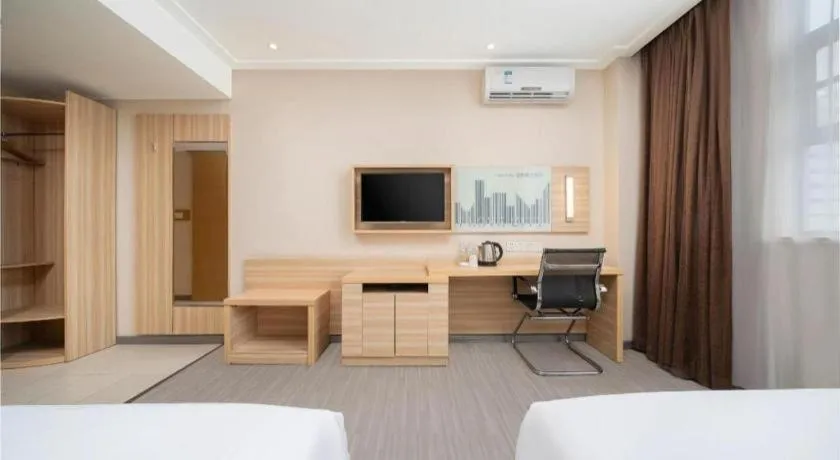 Bed in City Comfort Inn Nanning Chaoyang Square Metro Station