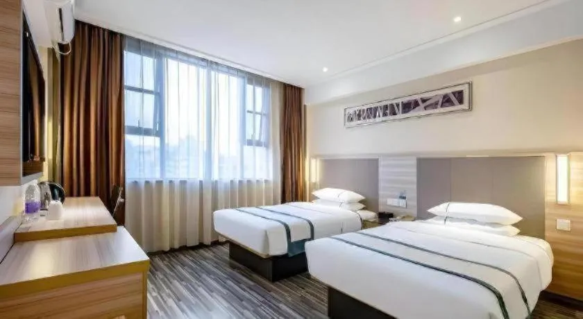 Bed in City Comfort Inn Nanning Chaoyang Square Metro Station