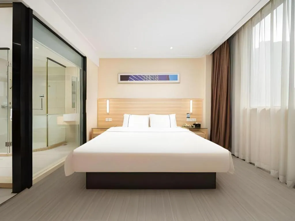 Bed in City Comfort Inn Nanning Chaoyang Square Metro Station