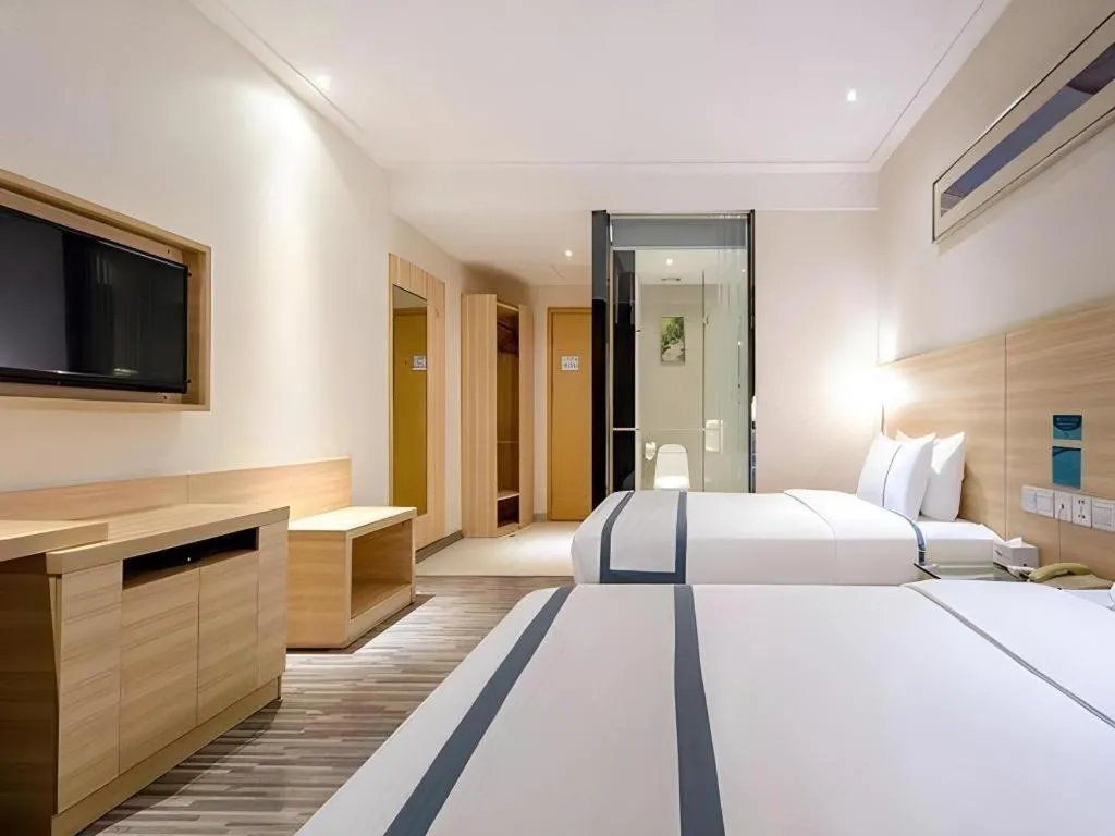 Bed in City Comfort Inn Nanning Chaoyang Square Metro Station