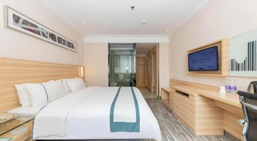 Bed in City Comfort Inn Nanning Chaoyang Square Metro Station