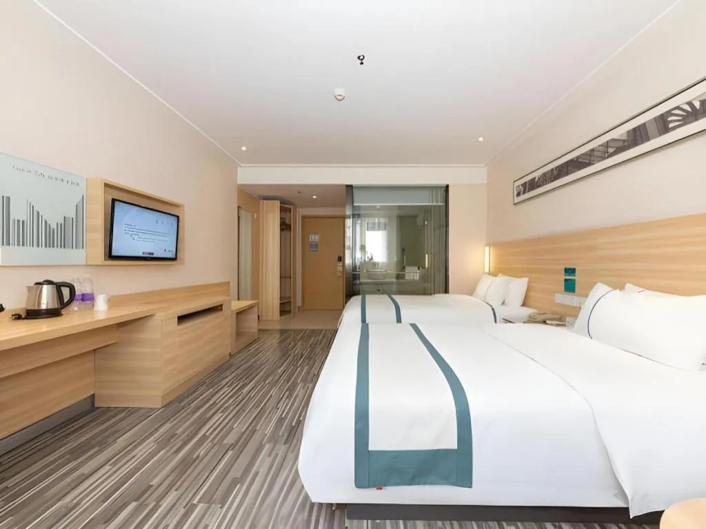 Bed in City Comfort Inn Nanning Chaoyang Square Metro Station