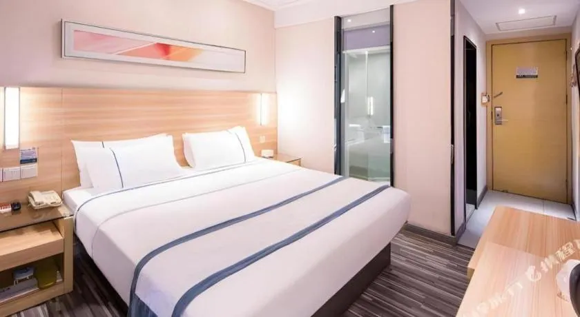 Bed in City Comfort Inn Nanning Chaoyang Square Metro Station