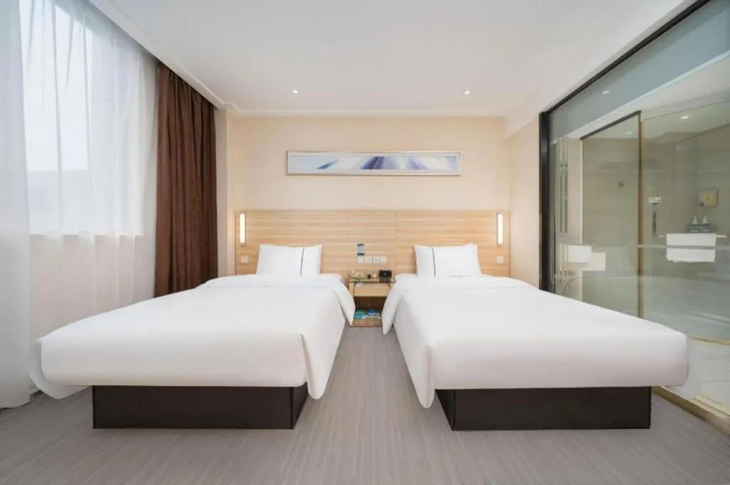 Bed in City Comfort Inn Nanning Chaoyang Square Metro Station