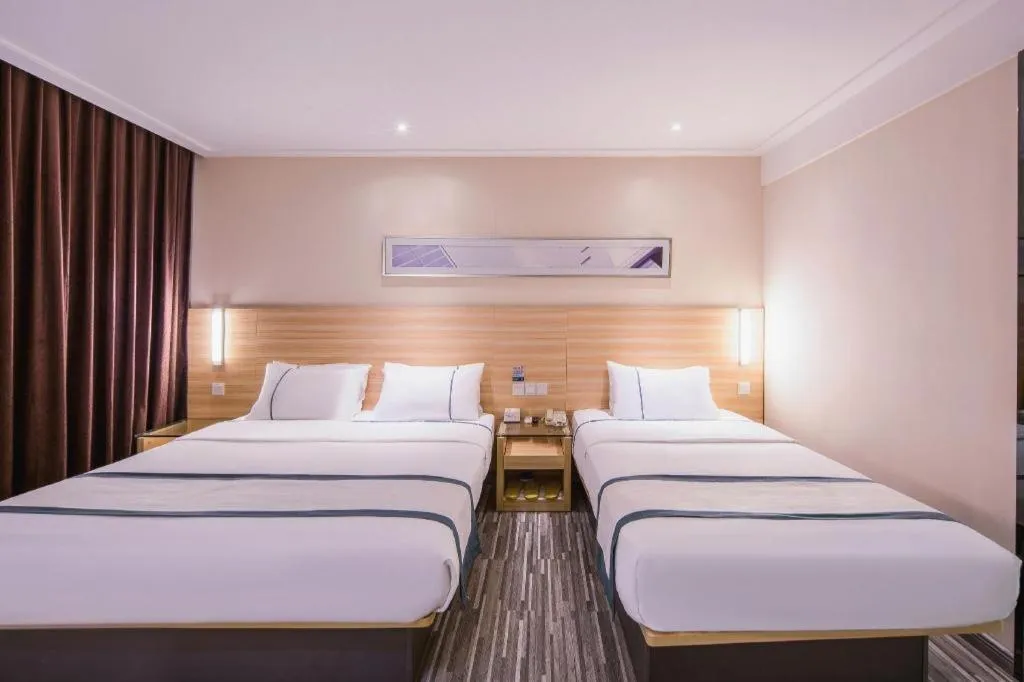 Bed in City Comfort Inn Nanning Chaoyang Square Metro Station