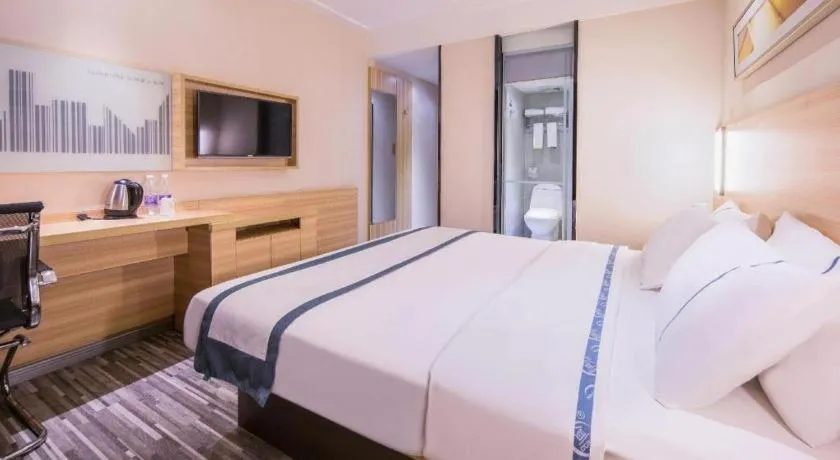 Bed in City Comfort Inn Nanning Chaoyang Square Metro Station