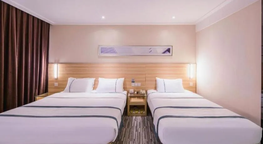 Bed in City Comfort Inn Nanning Chaoyang Square Metro Station