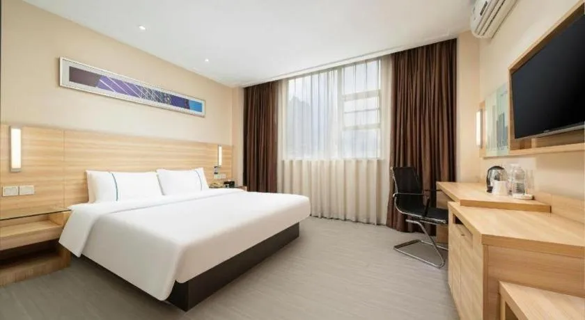 Bed in City Comfort Inn Nanning Chaoyang Square Metro Station