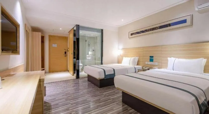 Bed in City Comfort Inn Nanning Chaoyang Square Metro Station