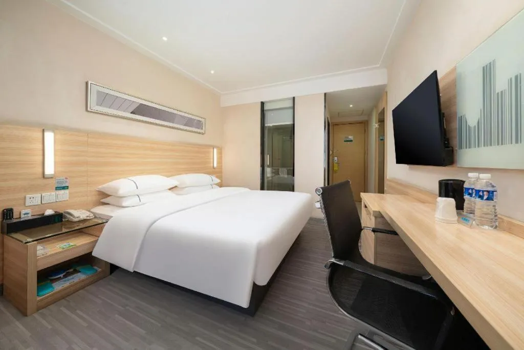 Bed in City Comfort Inn Nanning Chaoyang Square Metro Station