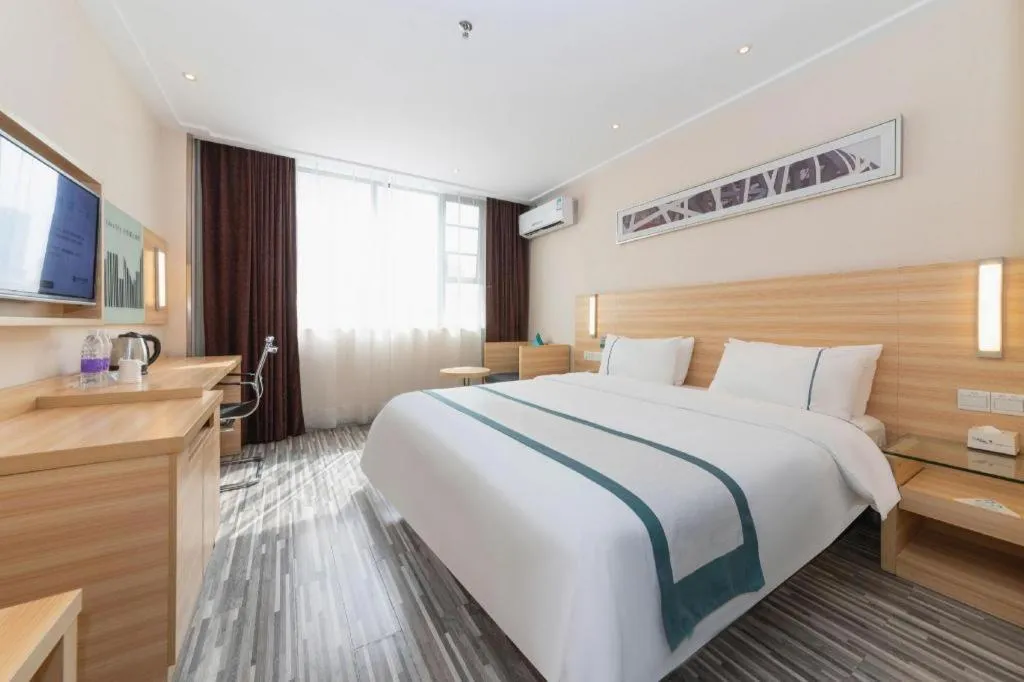 Bed in City Comfort Inn Nanning Chaoyang Square Metro Station